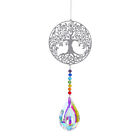 Crystal Pendant Life Flower Colorful Beads Hanging Drop Candlestick Curtain Decor