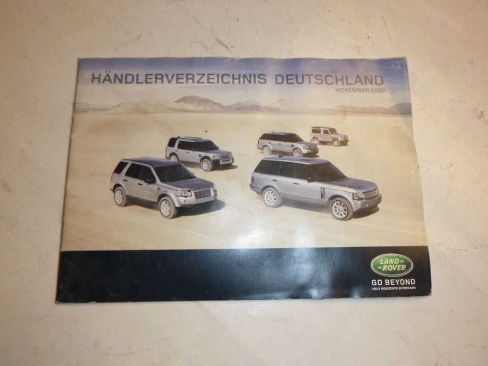Land Rover Händlerverzeichnis 2007(art.2469K) - Bild 1 von 1