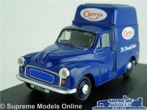 MORRIS MINOR MODEL VAN CURRYS MASSSTAB 1:43 OXFORD MM031 HOCHDACH BLAU K8 - Bild 1 von 4