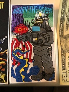 FORBIDDEN PLANET ROBBIE THE ROBOT PATCH Embroidered IRON ON - Picture 1 of 4