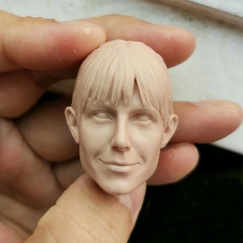 Blank 1/6 Scale The Avengers Pepper Potts Head Sculpt Unpainted Fit 12" Figure Cover