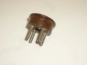 AMPHENOL 71-4 8-088 4 PIN SPEAKER PLUG CONNECTOR MATES TO 78-S4 - Picture 1 of 4