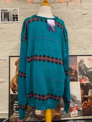 NWT Vintage Puritan 100% Cotton Mens Sweater Made In The USA Size Large - Image 1 of 4