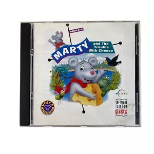 Marty & the Trouble with Cheese Vintage PC Computer Game CD ROM Voice Activated - Picture 1 of 8