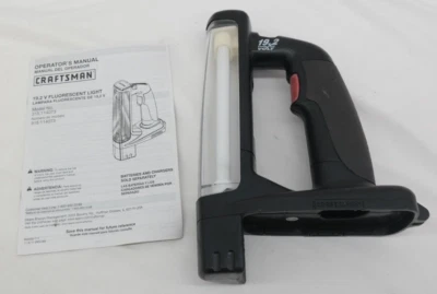 Luz de taller florescente Craftsman 19,2 V modelo 315,114073 JR Foto 1 de 4