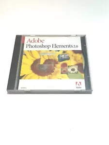 Adobe Photoshop Elements 2.0 CD w/ Serial Number Product Key Image Edit - Picture 1 of 7