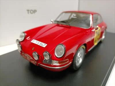 Matrix 1/18 Porsche 911 #219 Winner 1965 Porsche Champion Rally Car Model - Image 1 of 4