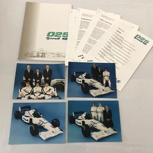 1997 Tyrrell Ford 025 Racing Car Team Press Kit Photos Mika Salo - Picture 1 of 8