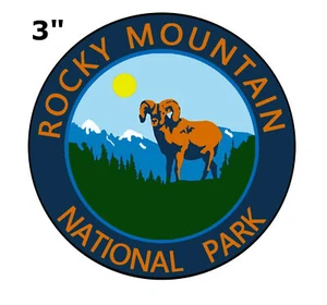 Rocky Mountain Park 3" - Car Truck Window Bumper Graphics Sticker Decal Souvenir - Picture 1 of 1