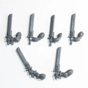 Warhammer 40K Templari Neri Squadra Crociata Astartes Spada a Catena x 6 [Pezzi] - Foto 1 di 2