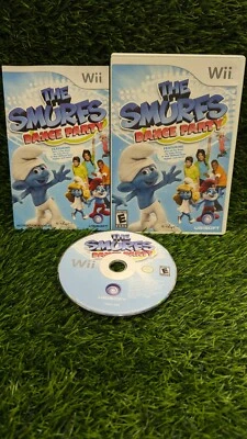 The Smurfs Dance Party (Nintendo Wii, 2011) Complete CIB With Manual Tested - Image 1 of 4