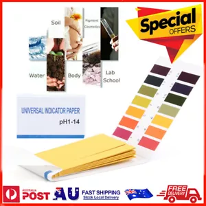 PH Test Strips Litmus Paper Saliva Urine Acid Alkaline Pool Liquid Indicator Set - Foto 1 di 10