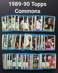 1989-90 Topps Hockey  U- Pick COMMONS  High Grade    Buy 5 get free shipping.