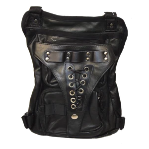 ik Leder - Motorrad Oberschenkel Bein Tasche in Leder Waffentasche Werkzeugtasche - Bild 1 von 2