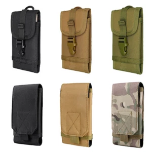 Custodia fondina telefono Tactical Molle per iPhone 13 Pro Max/13 Pro/13/12 Pro/12 - Foto 1 di 18