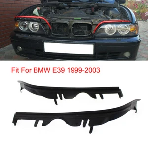 2x Per BMW Serie 5 E39 LCI 99-03 Guarnizione Faro Nero L+R 63126908406 - Foto 1 di 7