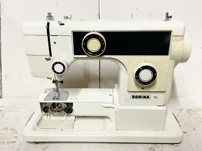 VINTAGE DORINA 75 NÄHMASCHINE RETRO MID CENTURY MECHANISCHES DESIGN - Bild 1 von 4