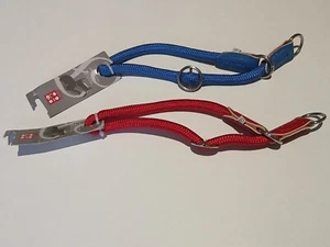 2 Collari In Corda 12mmx50cm (Rosso, Blu) Ferribiella - Foto 1 di 3