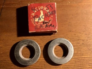 NOS 1940-1955 Packard Rear Wheel Inner Grease Oil Seals - Picture 1 of 2