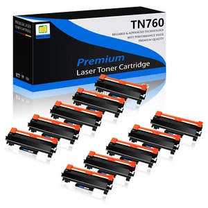 TN760 Compatible With Brother Toner Cartridge TN730 MFC-L2710DW DCP-L2550DW LOT - Picture 1 of 19