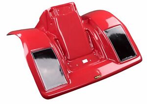 Red Maier USA Radiator Scoops Compatible/Replacement for Honda ATC250R 580022 