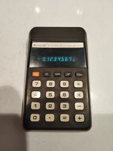 Calculatrice Vintage Casio M1 Fonctionne - Photo 1/10