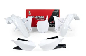 Kit de plástico Rtech se adapta a Yamaha YZ 250F 19-23 YZ 450F 18-22 blanco - Imagen 1 de 1