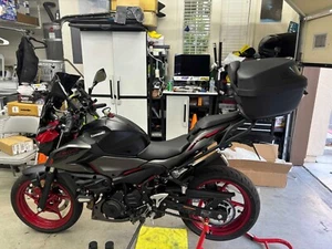 Heavy-duty Luggage Rack Kawasaki Z500 Ninja 500 Electric Z Plate Included - Picture 1 of 6