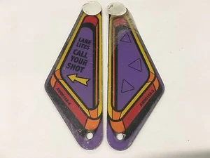 Capcom Breakshot Pinball Machine Playfield Slings Slingshot Plastics - New NOS - Picture 1 of 1