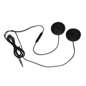 Motorrad Helm Headset HiFi Stereo Kabel Kopfhörer Gegensprechanlage - Bild 1 von 11