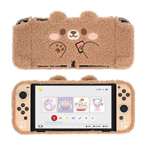 GeekShare Plüsch Schutzhülle für Nintendo Switch OLED & JoyCon Abdeckung HardShell - Bild 1 von 22