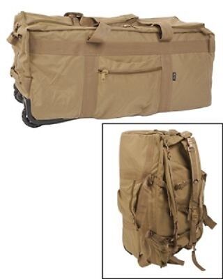Kampftrage Seesack Reisetasche Pmc Contractor Duffle Bag COYOTE TAN • 142.22€