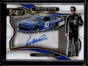 2025 SELECT RACING LANDON CASSILL TRACKSIDE ACTION SIGNATURES TAS-LCL AUTO! - Bild 1 von 2