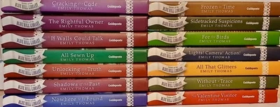 The Secrets of Blue Hill Library - Emily Thomas ~ Lot of 14 ~ Guideposts ~ EUC - Image 1 of 4