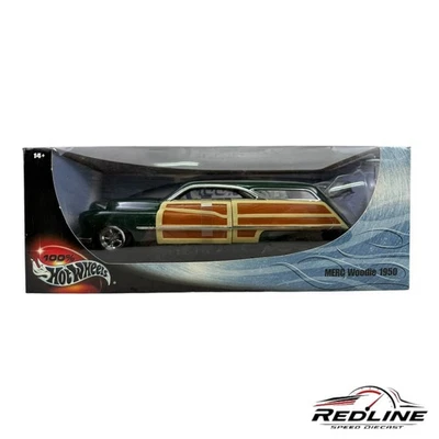 🔥🔥🔥Hot Wheels  Collectibles 1950 Merc Woodie 1:18 B3🔥🔥🔥 - Image 1 of 4
