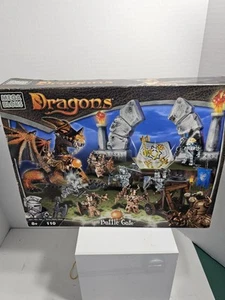 Mega Bloks Dragons #9881 Battle Gate Completo Coleccionable - Imagen 1 de 10