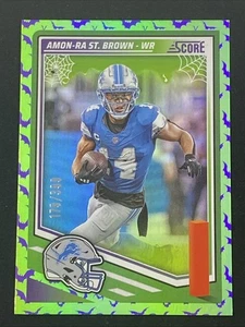 Amon-Ra St. Brown 2025 Panini Score-A-Treat Football #142 Bats Parallel /399 - Picture 1 of 6