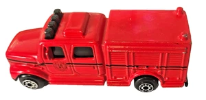 Camión de equipo de emergencia Maisto Red Fire suelto fundido a presión ayudó a salvar el día - Imagen 1 de 5