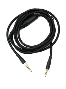 SYSTEM-S Ersatz Kabel 150cm AUX 3,5 mm geflochten für Hyperx Cloud Mix Alpha - Afbeelding 1 van 4