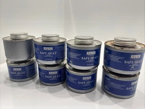 STERNO 🔥 CARBURANTE PIATTO SFREGAMENTO 6 ORE 🔥Lotto di 8 calore sicuro, riscaldare alimenti, panettieri  - Foto 1 di 5