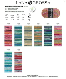 Lana Grossa Meilenweit 100 Piccata, 4-fach, 3-11 % Mengenrabatt - Bild 1 von 11