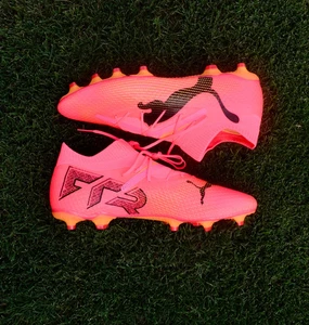 Men's 12 - Puma - FUTURE 7 ULTIMATE FG/AG Cleats - Sunset Glow - Picture 1 of 5