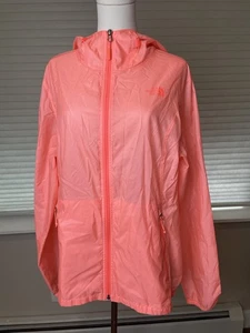 THE NORTH FACE Damen Packable Lightweight Windbreaker Kapuzenjacke Orange XL - Bild 1 von 10