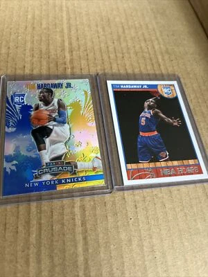 TIM HARDAWAY JR 2013 Crusade BLUE #91 & Hoops #284 Knicks Basketball Cards (c1) - Image 1 of 2
