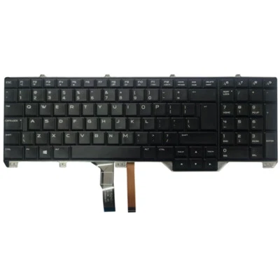 New Laptop Backlit Keyboard For DELL Alienware 17 R2 R3 UI English - Image 1 of 2