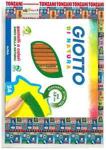 01 PZ , 24 PASTELLI A COLORI ,GIOTTO , AMICI DELLA NATURA , FILA , COLORI VIVACI - Imagen 1 de 1