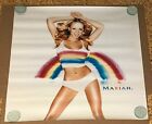 Mariah Carey  NEW RAINBOW DECAL 36"x36" (3'x3') Bright White-Vibrant Colors-1999
