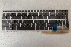 US Keyboard for HP Elitebook 850 G5 855 G5 750 G5 755 G5 zbook 15u G5 no backlit - Picture 1 of 2
