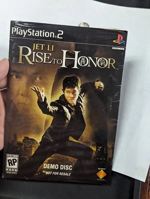 Rise To Honor PS2 Playstation 2 Demo Disc Factory Sealed BRAND NEW Jet Li - Image 1 of 3
