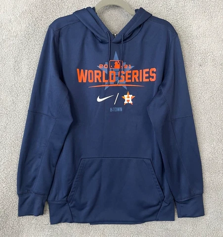 2021 HOUSTON ASTROS H-Town WORLD SERIES unisex adult NIKE HOODIE /Sz large Cover